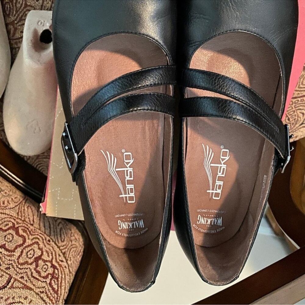 Dansko Tina Met Nappa Mary Jane Shoes - Size 39 9 - Picture 2 of 10